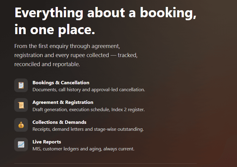 HEGL — booking through to collection